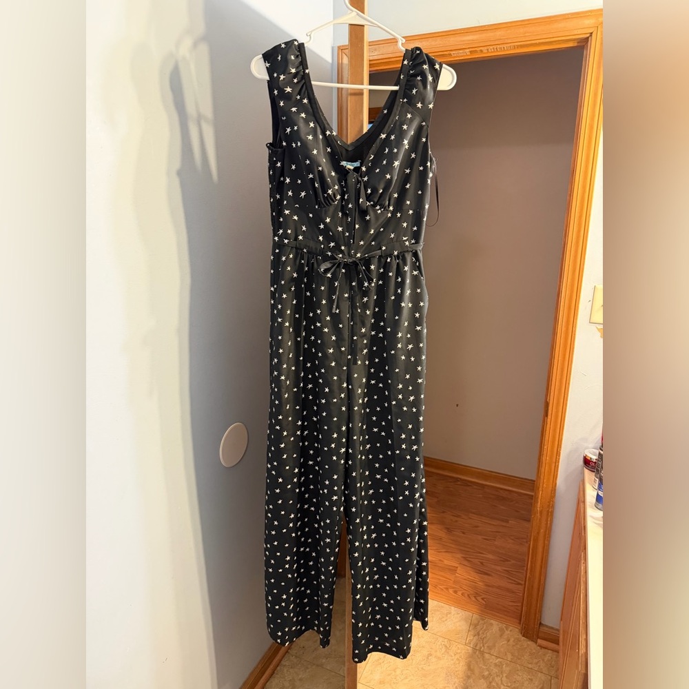 Black Polka Dot Jumpsuit